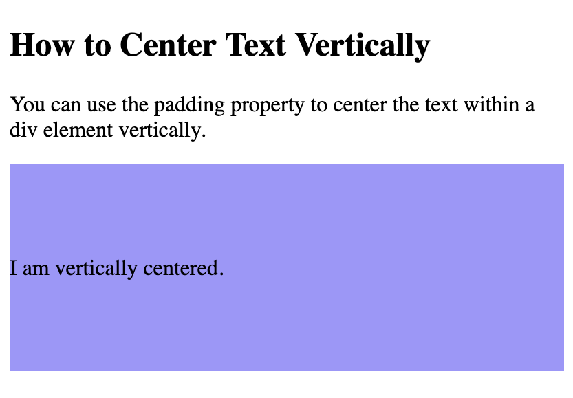 How to Center Text in CSS